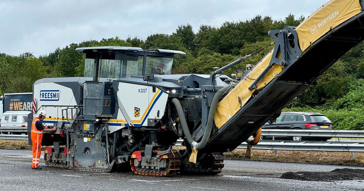 Gaten in A2 bij Everdingen gerepareerd
