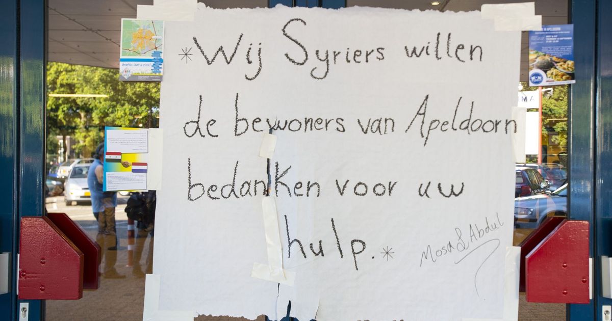 Apeldoorn ving eerder honderden asielzoekers op en dat ging zonder protest