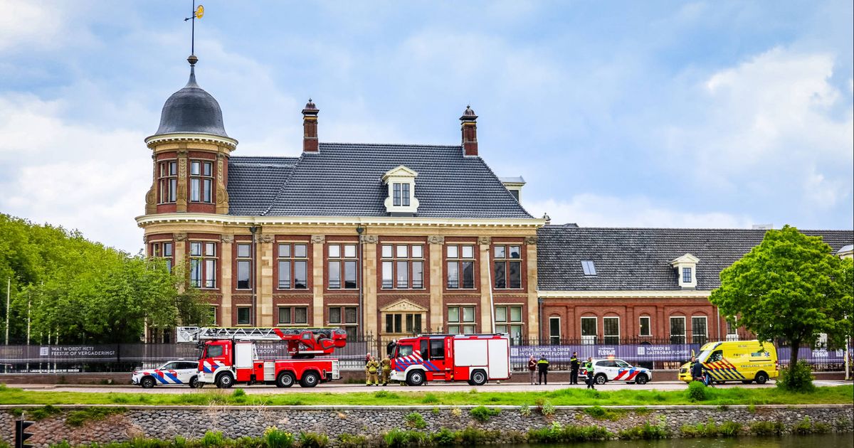 Vlam in de pan bij Muntgebouw in Utrecht, pand geventileerd