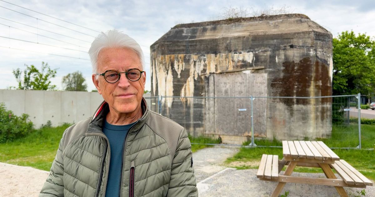 Dankzij Gerrit is deze 'klomp beton' nu een monument