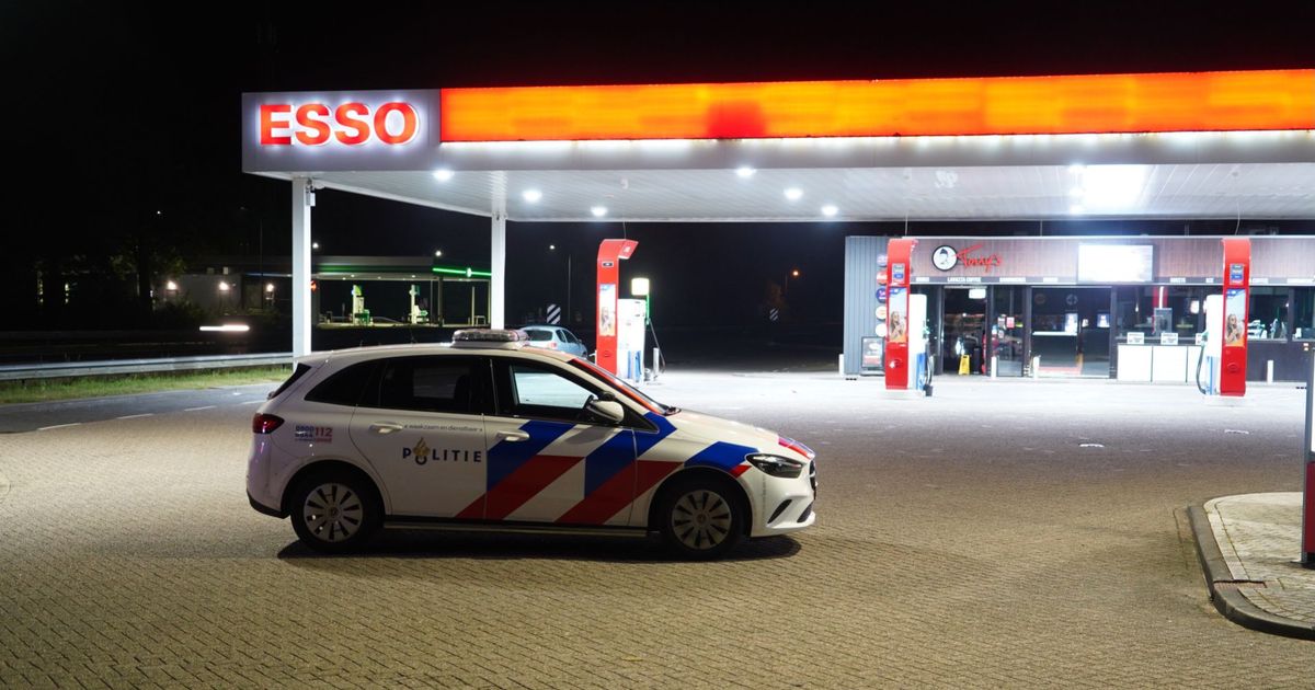 Medewerker bedreigd bij overval op tankstation, politie doet onderzoek