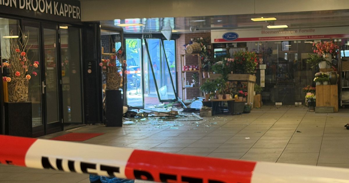 Plofkraak in winkelcentrum: 'Ik zat rechtop in bed'