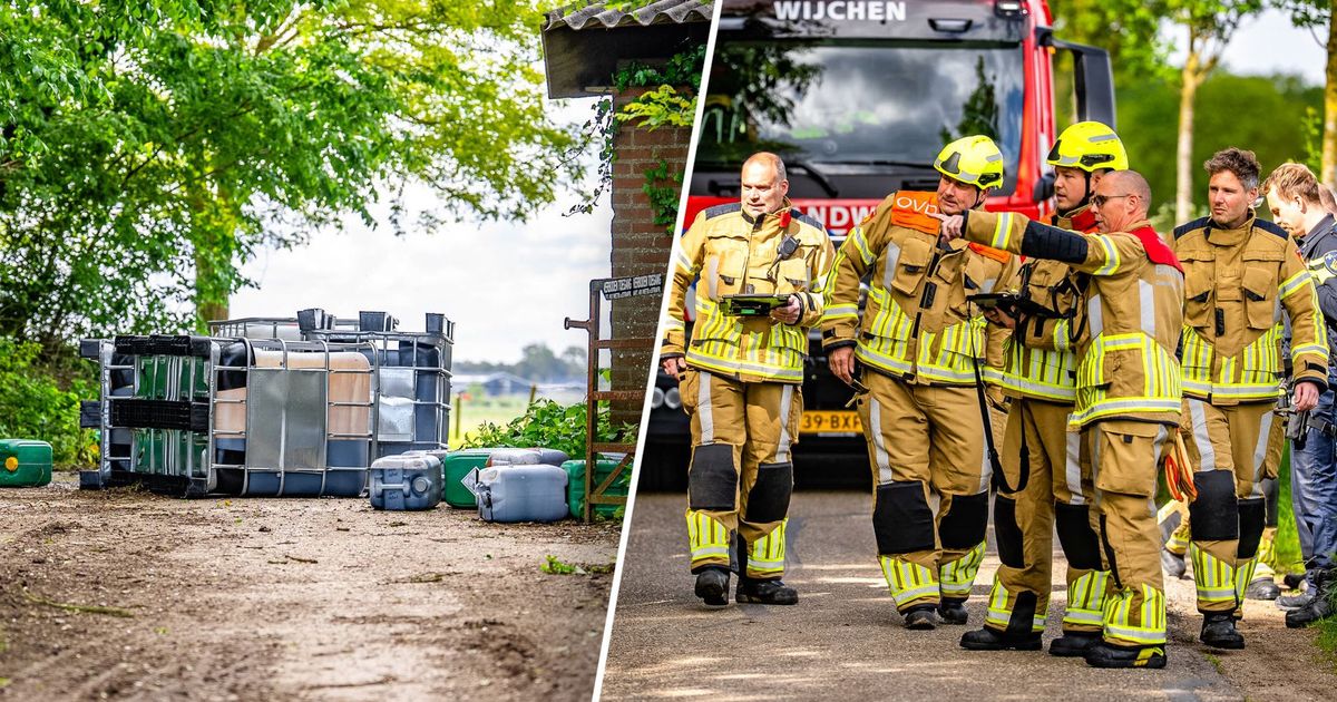 Spoor van vaten en jerrycans: politie onderzoekt drugsdumpingen