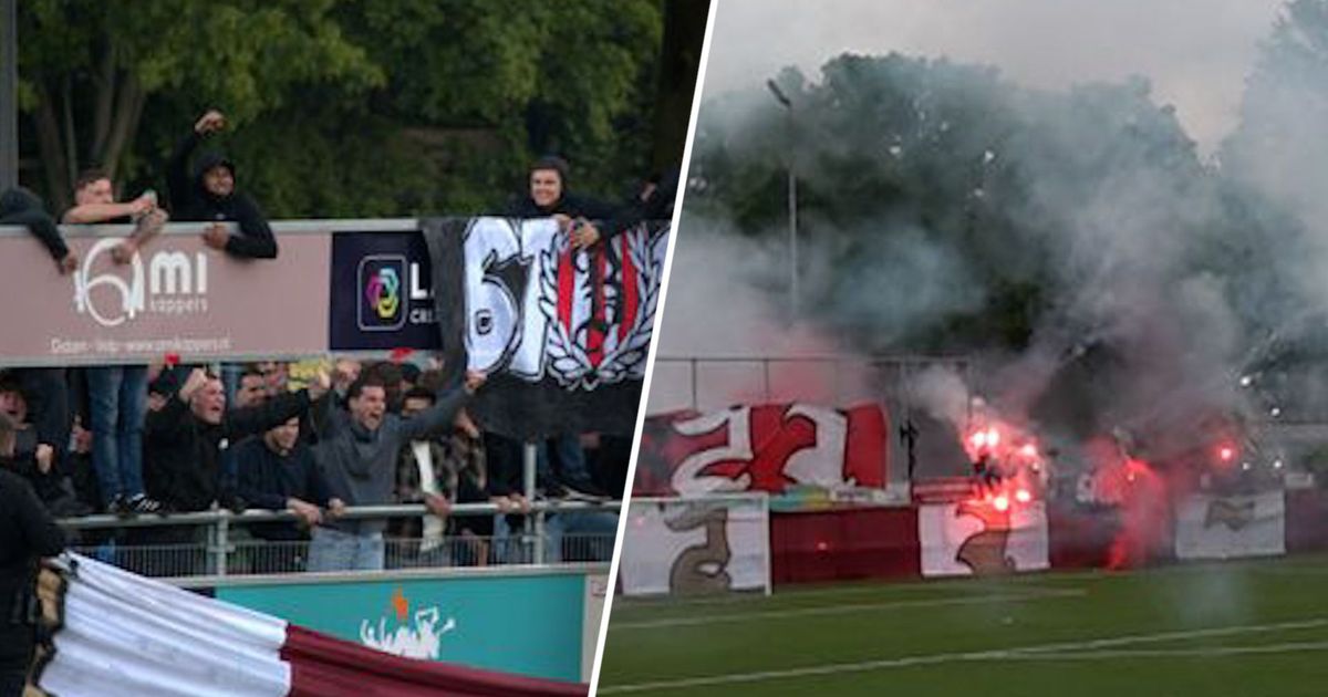 Hooligans verpesten voetbalfeest: 'Mensen geslagen met stalen kettingen'